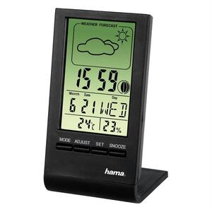 Statie meteo HAMA TH100, negru Statie meteo HAMA TH100, negru