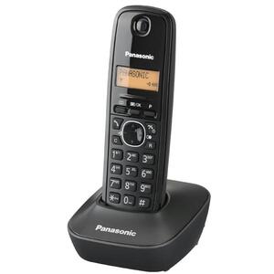 Telefon fix PANASONIC KX-TG1611FXH, DECT, negru Telefon fix PANASONIC KX-TG1611FXH, DECT, negru