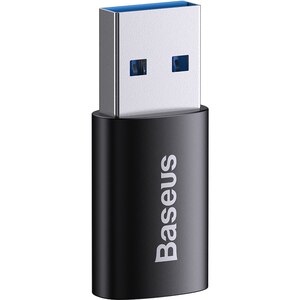 Adaptor USB-C - USB-A 3.1 Gen 1 BASEUS Mini OTG , negru Adaptor USB-C - USB-A 3.1 Gen 1 BASEUS Mini OTG , negru
