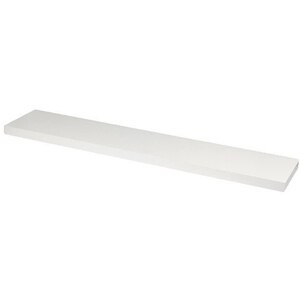 Polita GOODHOME Cusko, melamina, 118 x 23.5 x 3.8 cm, alb Polita GOODHOME Cusko, melamina, 118 x 23.5 x 3.8 cm, alb