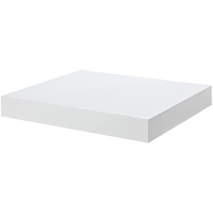 Polita GOODHOME Cusko, melamina, 30 x 23.5 x 3.8 cm, alb Polita GOODHOME Cusko, melamina, 30 x 23.5 x 3.8 cm, alb