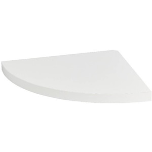 Polita GOODHOME, melamina, 25 x 25 x 2 cm, alb Polita GOODHOME, melamina, 25 x 25 x 2 cm, alb