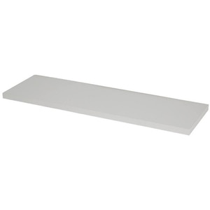 Polita GOODHOME Rigga, melamina, 60 x 19 x 1.8 cm, argintiu Polita GOODHOME Rigga, melamina, 60 x 19 x 1.8 cm, argintiu