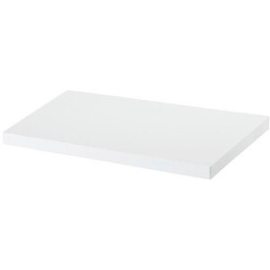 Polita GOODHOME Rigga, melamina, 30 x 19 x 1.8 cm, alb Polita GOODHOME Rigga, melamina, 30 x 19 x 1.8 cm, alb