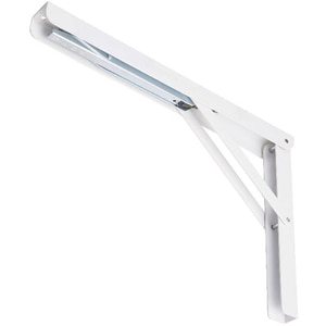 Suport raft GOODHOME, metal, 30 x 3 x 20.6 cm, alb Suport raft GOODHOME, metal, 30 x 3 x 20.6 cm, alb