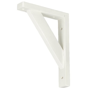 Suport raft GOODHOME Timber, lemn, 20 x 3 x 15 cm, alb Suport raft GOODHOME Timber, lemn, 20 x 3 x 15 cm, alb