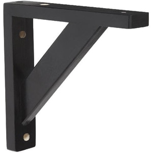 Suport raft GOODHOME Timber, lemn, 20 x 3 x 15 cm, negru Suport raft GOODHOME Timber, lemn, 20 x 3 x 15 cm, negru