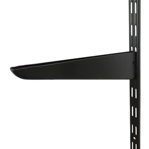 Suport raft FORM Twinny, otel, 28.3 x 10 x 6.9 cm, negru mat Suport raft FORM Twinny, otel, 28.3 x 10 x 6.9 cm, negru mat