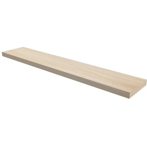 Polita GOODHOME Cusko, melamina, 118 x 23.5 x 3.8 cm, stejar Polita GOODHOME Cusko, melamina, 118 x 23.5 x 3.8 cm, stejar
