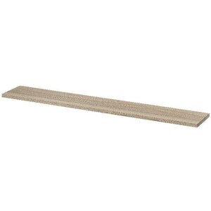 Polita GOODHOME Rigga, melamina, 118 x 19 x 1.8 cm, stejar Polita GOODHOME Rigga, melamina, 118 x 19 x 1.8 cm, stejar