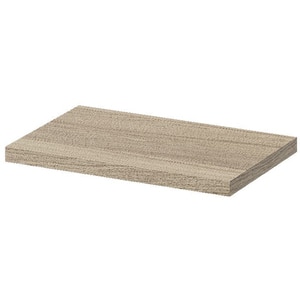 Polita GOODHOME Rigga, melamina, 30 x 19 x 1.8 cm, stejar Polita GOODHOME Rigga, melamina, 30 x 19 x 1.8 cm, stejar