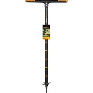 Burghiu de pamant Fiskars QuikDrill S 134710, 110cm, otel Burghiu de pamant Fiskars QuikDrill S 134710, 110cm, otel