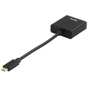 Adaptor USB-C - VGA HAMA 135727, negru Adaptor USB-C - VGA HAMA 135727, negru