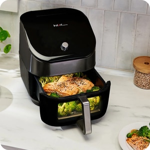 Friteuza cu aer cald INSTANT POT Vortex Plus Clearcook 140309801EU, 1.7kg, 5.7l, 1700W, negru Friteuza cu aer cald INSTANT POT Vortex Plus Clearcook 140309801EU, 1.7kg, 5.7l, 1700W, negru