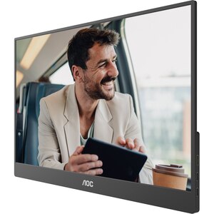 Monitor portabil WLED IPS AOC 16T20E2, 15.6" Full HD, 60Hz, boxe, negru Monitor portabil WLED IPS AOC 16T20E2, 15.6" Full HD, 60Hz, boxe, negru