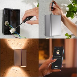 Aplica LED PHILIPS HUE Resonate, 15.8W, 1180lm, IP44, negru Aplica LED PHILIPS HUE Resonate, 15.8W, 1180lm, IP44, negru
