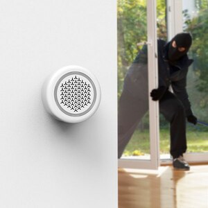 Sirena de interior wireless HAMA 176590, Wi-Fi, alb Sirena de interior wireless HAMA 176590, Wi-Fi, alb
