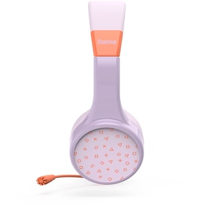 Casti pentru copii HAMA Teens Guard II, Bluetooth, On-ear, Microfon, mov Casti pentru copii HAMA Teens Guard II, Bluetooth, On-ear, Microfon, mov