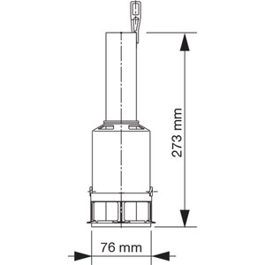 Mecanism de golire WC FLUIDMASTER 195256, start-stop Mecanism de golire WC FLUIDMASTER 195256, start-stop