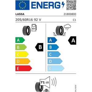 Anvelopa vara LASSA Revola 205/60R16 92V Anvelopa vara LASSA Revola 205/60R16 92V