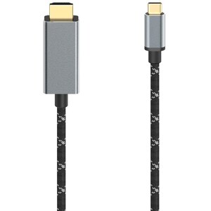 Cablu video USB-C - HDMI HAMA 200509, 1.5m, negru Cablu video USB-C - HDMI HAMA 200509, 1.5m, negru