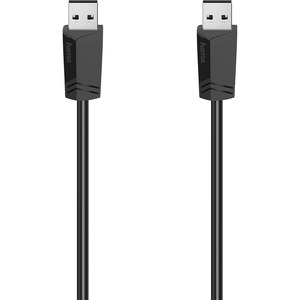 Cablu USB A - USB A HAMA 200601, 1.5m, negru Cablu USB A - USB A HAMA 200601, 1.5m, negru
