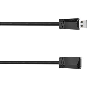 Cablu extensie USB 2.0 HAMA 200620, 3m, negru Cablu extensie USB 2.0 HAMA 200620, 3m, negru