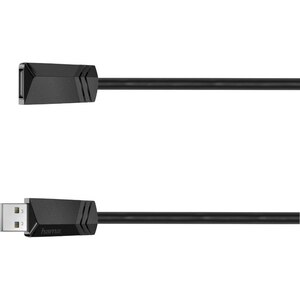 Cablu extensie USB 2.0 HAMA 200619, 1.5m, negru Cablu extensie USB 2.0 HAMA 200619, 1.5m, negru