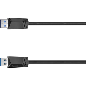 Cablu USB A - USB A HAMA 200624, 1.5m, negru Cablu USB A - USB A HAMA 200624, 1.5m, negru