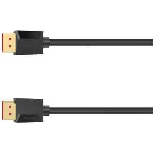 Cablu DisplayPort 1.4 HAMA 200709, 3m, negru Cablu DisplayPort 1.4 HAMA 200709, 3m, negru