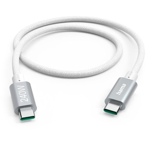 Cablu date HAMA 201721, USB-C - USB-C, 1.5m, alb Cablu date HAMA 201721, USB-C - USB-C, 1.5m, alb