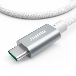 Cablu date HAMA 201721, USB-C - USB-C, 1.5m, alb Cablu date HAMA 201721, USB-C - USB-C, 1.5m, alb