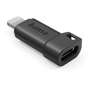 Adaptor HAMA 201734, USB-C - Lightning, negru Adaptor HAMA 201734, USB-C - Lightning, negru