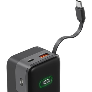Baterie externa HAMA Roll Up 20 201785, 20000 mAh, 1x USB-C, 1x USB-A, negru Baterie externa HAMA Roll Up 20 201785, 20000 mAh, 1x USB-C, 1x USB-A, negru