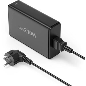 Statie incarcare HAMA 201977, 4x USB-C Power Delivery (PD) 240W, 1x USB-A, negru Statie incarcare HAMA 201977, 4x USB-C Power Delivery (PD) 240W, 1x USB-A, negru
