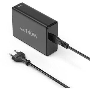 Statie incarcare HAMA 201978, 3x USB-C Power Delivery (PD) 140W, 2x USB-A, negru Statie incarcare HAMA 201978, 3x USB-C Power Delivery (PD) 140W, 2x USB-A, negru