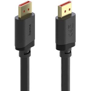 Cablu DisplayPort HAMA 202032, 2m, negru Cablu DisplayPort HAMA 202032, 2m, negru