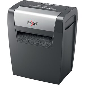 Distrugator documente manual REXEL Momentum X308, 8 coli, 15l, Cross-Cut, negru Distrugator documente manual REXEL Momentum X308, 8 coli, 15l, Cross-Cut, negru