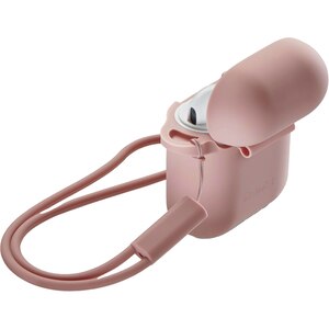 Husa pentru Apple AirPods 1st/2nd Gen HAMA Fantastic Feel, roz Husa pentru Apple AirPods 1st/2nd Gen HAMA Fantastic Feel, roz