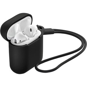 Husa pentru Apple AirPods 1st/2nd Gen HAMA Fantastic Feel, negru Husa pentru Apple AirPods 1st/2nd Gen HAMA Fantastic Feel, negru