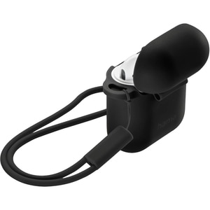 Husa pentru Apple AirPods 1st/2nd Gen HAMA Fantastic Feel, negru Husa pentru Apple AirPods 1st/2nd Gen HAMA Fantastic Feel, negru