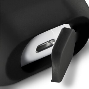 Husa pentru Apple AirPods 1st/2nd Gen HAMA Fantastic Feel, negru Husa pentru Apple AirPods 1st/2nd Gen HAMA Fantastic Feel, negru