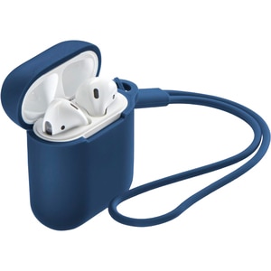 Husa pentru Apple AirPods 1st/2nd Gen HAMA Fantastic Feel, albastru Husa pentru Apple AirPods 1st/2nd Gen HAMA Fantastic Feel, albastru