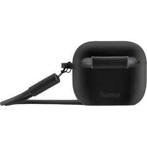 Husa pentru Apple AirPods 3rd Gen HAMA Fantastic Feel, negru Husa pentru Apple AirPods 3rd Gen HAMA Fantastic Feel, negru