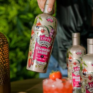 Cocktail cu alcool Coppa Cocktails Strawberry Daiquiri, 0.7L Cocktail cu alcool Coppa Cocktails Strawberry Daiquiri, 0.7L