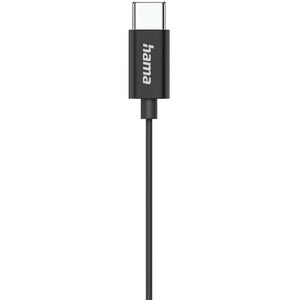 Casti HAMA Classy, Cu Fir, In-Ear, Microfon, USB-C, negru Casti HAMA Classy, Cu Fir, In-Ear, Microfon, USB-C, negru