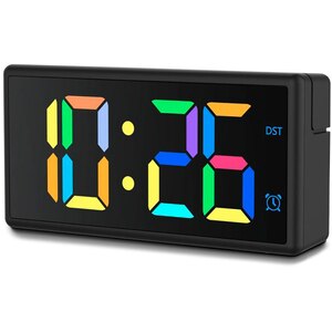 Ceas digital HAMA Ibiza, negru Ceas digital HAMA Ibiza, negru
