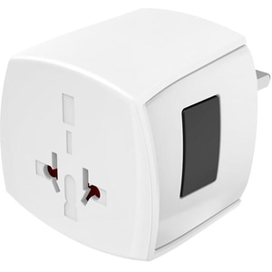 Adaptor priza HAMA MUV Micro, 2.5A, 625W, alb Adaptor priza HAMA MUV Micro, 2.5A, 625W, alb