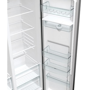 Side by Side GORENJE NRR9185EABXLWD, No Frost Plus, 547 l, H 178.6 cm, Clasa E, Dozator apa, dark inox Side by Side GORENJE NRR9185EABXLWD, No Frost Plus, 547 l, H 178.6 cm, Clasa E, Dozator apa, dark inox