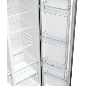 Side by Side GORENJE NRR9185EABXL, No Frost Plus, 550 l, H 178.6 cm, Clasa E, dark inox Side by Side GORENJE NRR9185EABXL, No Frost Plus, 550 l, H 178.6 cm, Clasa E, dark inox